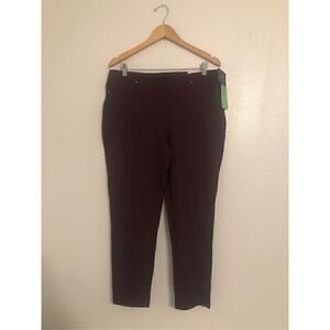 Brand New Rafaella Comfort Slim Leg Business Casual Dress Pants Size 16 P